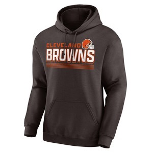 NFL Cleveland Browns Men's Long Sleeve Core Fleece Hoodie - 1 of 3