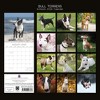 2026 Square Wall Calendar, Bulldogs, 16-Month Animals Theme with 180 Reminder Stickers (12x12 In) - 4 of 4