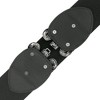 INSPIRE CHIC Women's Faux Leather Elastic Band Fashion Apparel Belt 2.4 Inches Width 1 Pc - 3 of 4