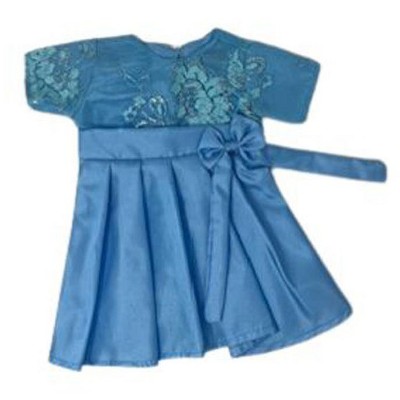 Doll Clothes Superstore Blue Party Dress Compatible With 18 Inch Girl ...