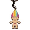 Culturefly LLC Trolls Rainbow Hair Troll Enamel Charm Keychain - 2 of 4