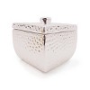 Decorative Metallic Box Silver - Bullseye's Playground™ - 2 of 3