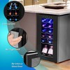 Mini Wine Fridge for Perfect Storage with Digital Control, Compact Design, 12-Bottle Capacity - 4 of 4