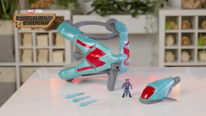 Marvel Guardians of the Galaxy Vol. 3 Galactic 2-in-1 Spaceship with Action Figure, 2 of 16, play video