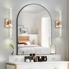 VYNXARIA Gold-Plated Crystal Wall Lights, 17" Bubble Design - Modern Indoor Sconces - 3 of 4