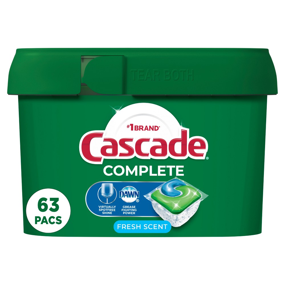 Procter & Gamble 97720 Complete Actionpacs  Fresh Scent  63/pack