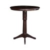 International Concepts 36" Round Top Pedestal Table - 34.9"H - 4 of 4