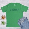 Mens O Snap T Shirt Funny Shamrock Saint Patricks Day Green St. Paddys Tee for Him - Crazy Dog Men's T Shirt - 3 of 4