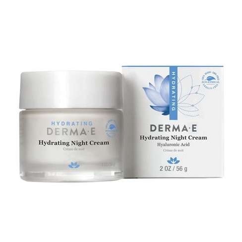 derma e Hydrating Night Cream 2oz : Target