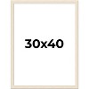 PosterPalooza | 30x40 Wide Barnwood Picture Frame, UV Acrylic, 6 Finishes - Grey, Brown, White, and Black - 2 of 4
