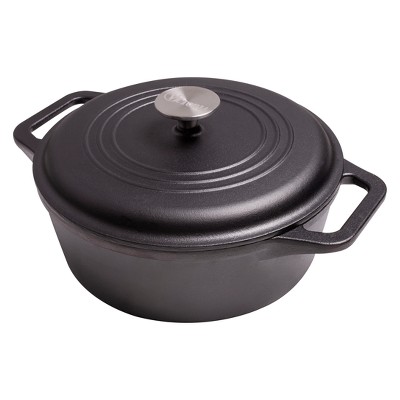 Victoria 4qt Cast Iron Dutch Oven - Thumbnail 5