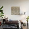 alison janssen hand drawn deco Wood Wall Mural - Society6 - 2 of 2