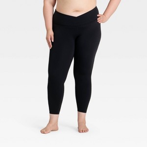Women's Everyday Soft Crossover 7/8 Leggings - All In Motion™ - 1 of 3