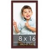 PosterPalooza | 8x16 Wood Frame with UV Acrylic, 6 Finishes: Black, White, Bronze, Silver, Wood, Mahogany - 2 of 4