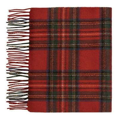 Lona Scott Pure Cashmere Tartan Scarf