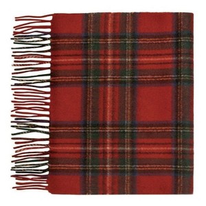 Lona Scott Pure Cashmere Tartan Scarf - 1 of 3