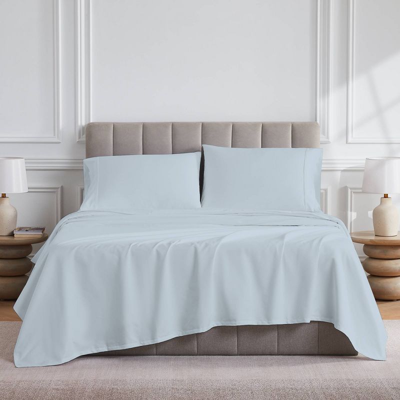 400 Thread Count Wrinkle Free Cotton Solid Sheet Set - Purity Home, 1 of 11