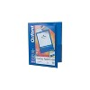 Oxford ViewFolio Polypropylene Portfolio 50-Sheet Capacity Blue/Clear 57441 - 2 of 2