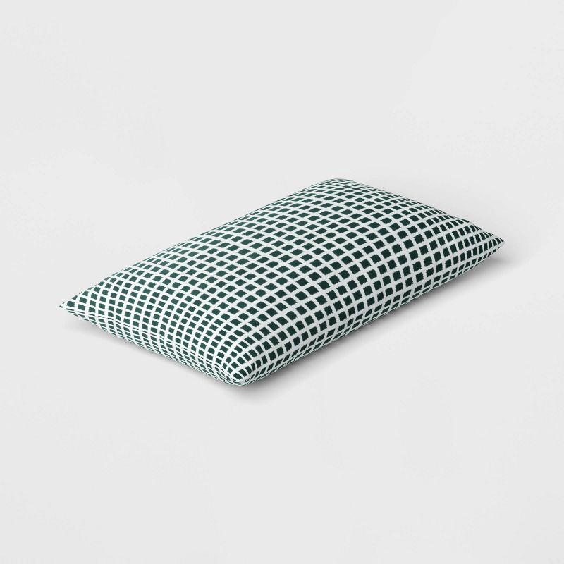 10"x17" Micro Grid Rectangular Outdoor Lumbar Pillow - Room Essentials™, 4 of 6