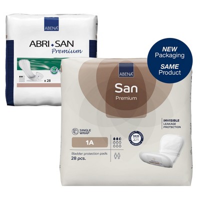 ABENA San 9, Shaped Incontinence Pads