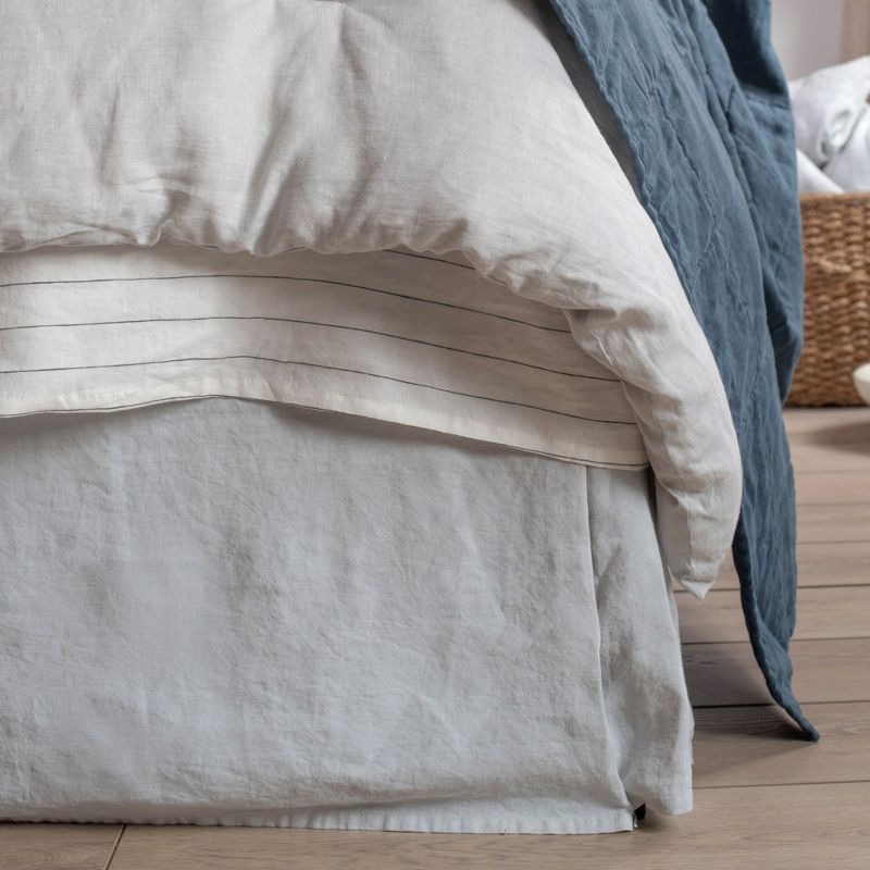 100% French Linen Bedskirt | BOKSER Home, 5 of 7