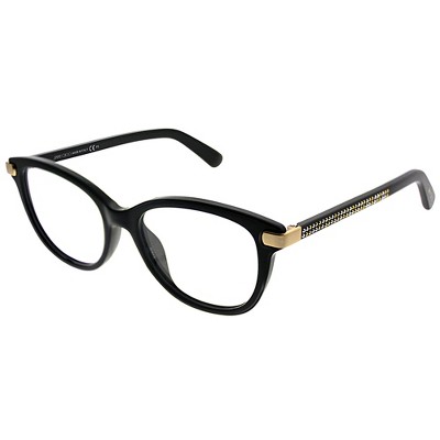 Jimmy Choo  807 Womens Square Eyeglasses Black 51mm