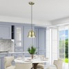 Livex Lighting Endicott 1 - Light Pendant in  Antique Brass - 3 of 4