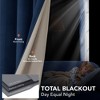 Deconovo Velvet Blackout Curtains – 2 Panels, Thermal, Grommet Top - 2 of 4