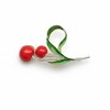Anna-Kaci Tulip Flower Metal Hair Claw Clip with Enamel Petal and Leaf Detailing - 3 of 4