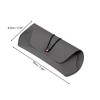Unique Bargains Elastic PCV Classic Eyeglasses Case 7.09"x3.35"x0.71" - 4 of 4