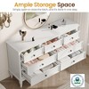 Heynemo Dresser for Bedroom, 7 Drawers Dresser with Distinctive Wooden Legs &  Paint Finish, Great for Bedroom, Living Room, Hallway - 4 of 4