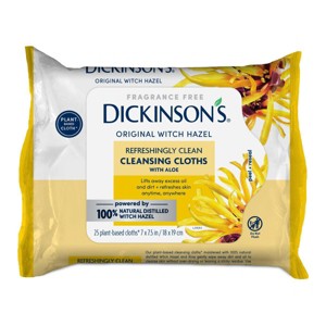 Dickinson's Refreshingly Clean Cleansing Cloths - 25ct - 1 of 4