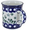 Blue Rose Polish Pottery 236 Ceramika Artystyczna Small Coffee Mug - 2 of 2