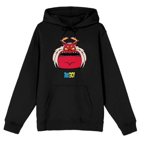 Teen Titans Go Trigon Men's Black Sweatshirt-3xl : Target