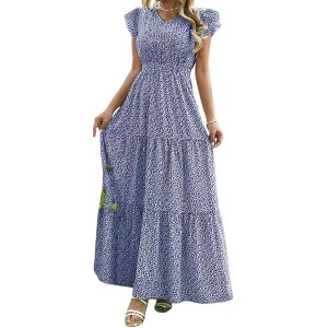 sachin and babi light blue dress Sunshine Styles: Where to Wear Modest Summer Dresses