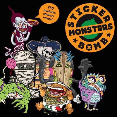 Stickerbomb Monsters - (Paperback)