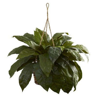 Nearly Natural Double Giant Birds nest Hanging Basket