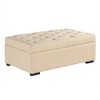 49.6" Convertible Ottoman Sleeper Sofa Bed with Memory Mattress - Space-Saving Tufted Design for Small Living Rooms - 2 of 4