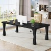 Tribesigns Executive Desk, Large Office Desk, Modern Computer Desk Conference Table Meeting Room Table - 2 of 4