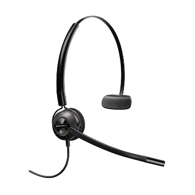 Plantronics EncorePro HW540 Convertible Headet - Wired Convertible (3 wearing styles) Headset with Boom Mic - Connect to your PC and / or Deskphone