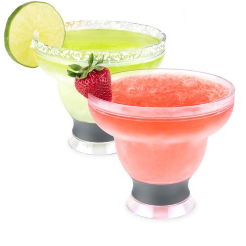 Host Freeze Stemless Margarita Glass Insulated, Plastic Double