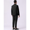 INSPIRE CHIC Men's Business Regular Fit Notch Lapel Single Formal Breasted Blazer - 3 of 4