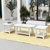 WestinTrends 3-Piece Outdoor Adirondack Coffee Table and Side Table Set - 2 of 4