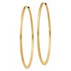 Black Bow Jewelry 1.5mm x 48mm 14k Yellow Gold Polished Round Endless Hoop Earrings - 2 of 4