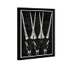 19" x 13" Antelope Animals Framed Wall Art Black - Hatcher and Ethan: Modern Style, Digital Art, Plastic Frame - 2 of 4
