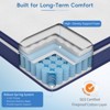 Swedrea Hybrid Mattress Breathable Medium Cooling Memory Foam Bed-in-a-Box White - 2 of 3