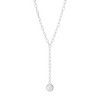 Silpada 'Demure and Mindful' Sterling Silver Lariat Necklace, 16" + 2" - 2 of 4
