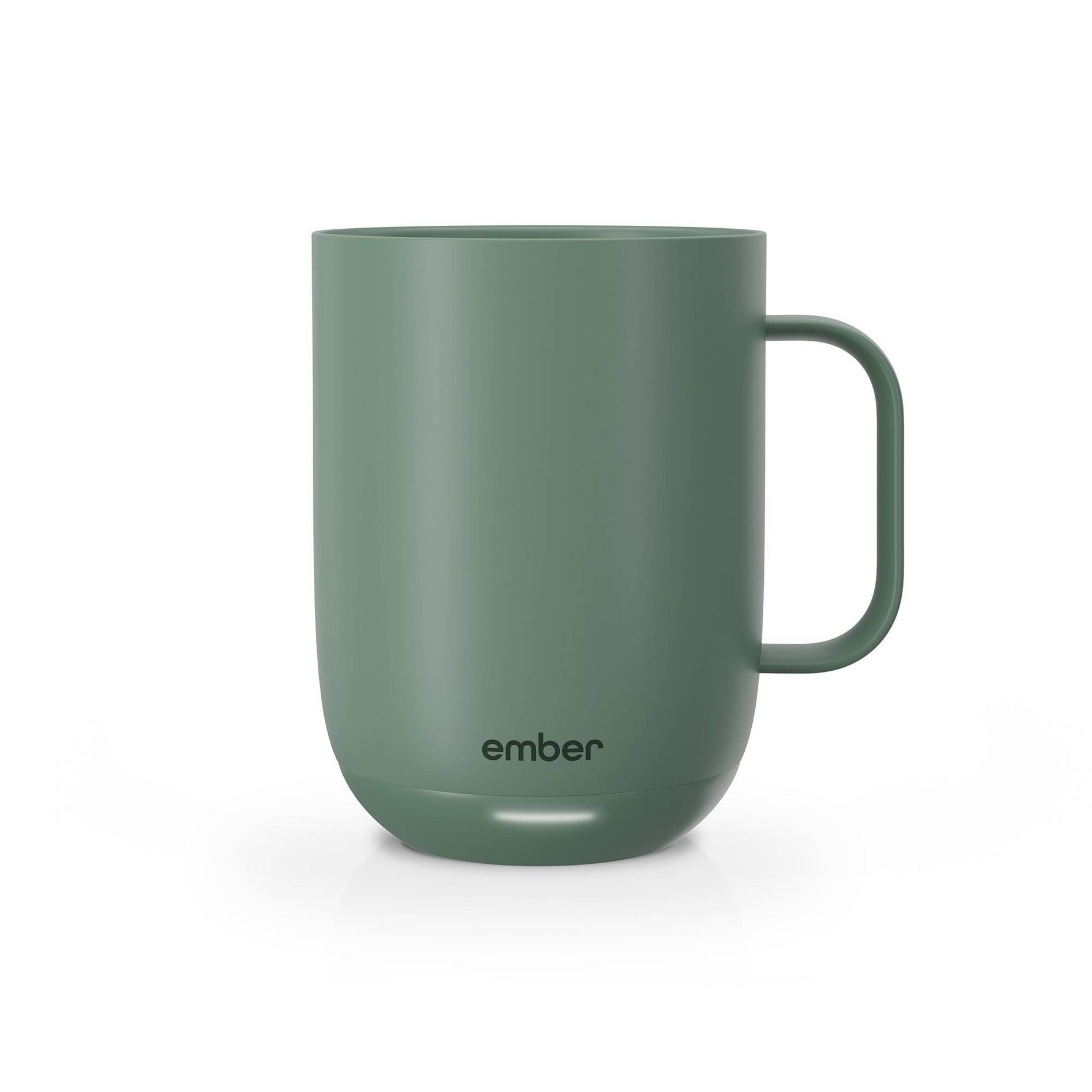 Ember Mug 2 14oz Temperature Control Smart Mug Sage Green: Ceramic Stainless Steel Drinkware for Hot Beverages