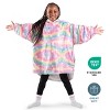 Kids Bare Homey B-Cozy Fleece Wearable Blanket - 4 of 4