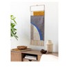 Livabliss Matisse 26"H x 16"W Modern Navy Wall Tapestries - 2 of 3